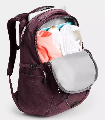 Open daypack backpack made of durable nylon oxford