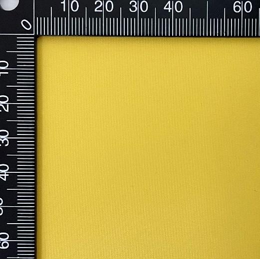 Fabric swatch RPP0P-061 — yellow 75D polyester pongee with PU